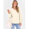 imageANRABESS Womens Oversized Sweatshirts Quarter Zip Long Sleeve Comfy Casual Pullover Tops 2025 Fall Trendy Y2K ClothesAlmond