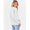 imageANRABESS Womens Oversized Sweatshirts Quarter Zip Long Sleeve Comfy Casual Pullover Tops 2025 Fall Trendy Y2K ClothesLight Grey