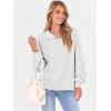 imageANRABESS Womens Oversized Sweatshirts Quarter Zip Long Sleeve Comfy Casual Pullover Tops 2025 Fall Trendy Y2K ClothesLight Grey