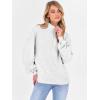 imageANRABESS Womens Oversized Sweatshirts Quarter Zip Long Sleeve Comfy Casual Pullover Tops 2025 Fall Trendy Y2K ClothesLight Grey