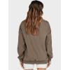 imageANRABESS Womens Oversized Sweatshirts Turtleneck Pullover Long Sleeve Hoodies Tops 2025 Fall Fashion Preppy OutfitsBrown