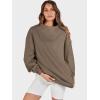 imageANRABESS Womens Oversized Sweatshirts Turtleneck Pullover Long Sleeve Hoodies Tops 2025 Fall Fashion Preppy OutfitsBrown