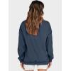 imageANRABESS Womens Oversized Sweatshirts Turtleneck Pullover Long Sleeve Hoodies Tops 2025 Fall Fashion Preppy OutfitsDark Navy Blue