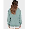 imageANRABESS Womens Oversized Sweatshirts Turtleneck Pullover Long Sleeve Hoodies Tops 2025 Fall Fashion Preppy OutfitsLight Green