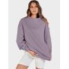 imageANRABESS Womens Oversized Sweatshirts Turtleneck Pullover Long Sleeve Hoodies Tops 2025 Fall Fashion Preppy OutfitsNutmeg