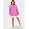 imageANRABESS Womens Oversized Sweatshirts Turtleneck Pullover Long Sleeve Hoodies Tops 2025 Fall Fashion Preppy OutfitsPink