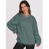 imageANRABESS Womens Oversized V Neck Sweatshirt Fleece Long Sleeve Hoodies Pullover Comfy Top Outfits 2025 Teen Preppy ClothesLake Green
