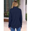 imageANRABESS Womens Quarter Zip Sweatshirts 2025 Fall Long Sleeve Comfy Relaxed Casual Lightweight Pullover Tops with ThumbholeNavy Blue