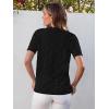 imageANRABESS Womens Short Sleeve Sweater Tops 2025 Spring Summer Business Casual Crewneck Trendy Knit Textured Lightweight ShirtsBlack