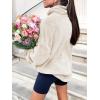 imageANRABESS Womens Sweatshirt Sherpa Fuzzy Fleece Zip Up Hoodies Cozy Pullover Soft Sweaters Tops 2025 Fall Trendy ClothesApricot