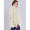imageANRABESS Womens Sweatshirt Sherpa Fuzzy Fleece Zip Up Hoodies Cozy Pullover Soft Sweaters Tops 2025 Fall Trendy ClothesApricot