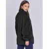 imageANRABESS Womens Sweatshirt Sherpa Fuzzy Fleece Zip Up Hoodies Cozy Pullover Soft Sweaters Tops 2025 Fall Trendy ClothesBlack