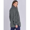 imageANRABESS Womens Sweatshirt Sherpa Fuzzy Fleece Zip Up Hoodies Cozy Pullover Soft Sweaters Tops 2025 Fall Trendy ClothesDeep Grey