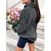 imageANRABESS Womens Sweatshirt Sherpa Fuzzy Fleece Zip Up Hoodies Cozy Pullover Soft Sweaters Tops 2025 Fall Trendy ClothesDeep Grey