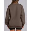 imageANRABESS Womens Sweatshirts Oversized Fleece Crew Neck Pullover Hoodies Casual Comfy 2025 Fall Fashion Basic SweatshirtBrown