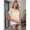 imageANRABESS Womens Tops 2025 Trendy Summer Shirts Crochet Cap Sleeve Knitted Sweater Beach Vacation Clothes Fall Fashion OutfitsBeige