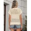 imageANRABESS Womens Tops 2025 Trendy Summer Shirts Crochet Cap Sleeve Knitted Sweater Beach Vacation Clothes Fall Fashion OutfitsBeige