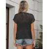 imageANRABESS Womens Tops 2025 Trendy Summer Shirts Crochet Cap Sleeve Knitted Sweater Beach Vacation Clothes Fall Fashion OutfitsBlack