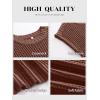 imageANRABESS Womens Tops 2025 Trendy Summer Shirts Crochet Cap Sleeve Knitted Sweater Beach Vacation Clothes Fall Fashion OutfitsBrown