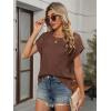 imageANRABESS Womens Tops 2025 Trendy Summer Shirts Crochet Cap Sleeve Knitted Sweater Beach Vacation Clothes Fall Fashion OutfitsBrown