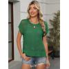 imageANRABESS Womens Tops 2025 Trendy Summer Shirts Crochet Cap Sleeve Knitted Sweater Beach Vacation Clothes Fall Fashion OutfitsGreen
