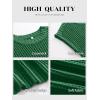imageANRABESS Womens Tops 2025 Trendy Summer Shirts Crochet Cap Sleeve Knitted Sweater Beach Vacation Clothes Fall Fashion OutfitsGreen