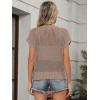 imageANRABESS Womens Tops 2025 Trendy Summer Shirts Crochet Cap Sleeve Knitted Sweater Beach Vacation Clothes Fall Fashion OutfitsKhaki