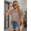 imageANRABESS Womens Tops 2025 Trendy Summer Shirts Crochet Cap Sleeve Knitted Sweater Beach Vacation Clothes Fall Fashion OutfitsKhaki