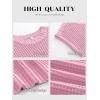 imageANRABESS Womens Tops 2025 Trendy Summer Shirts Crochet Cap Sleeve Knitted Sweater Beach Vacation Clothes Fall Fashion OutfitsPink