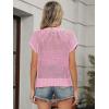 imageANRABESS Womens Tops 2025 Trendy Summer Shirts Crochet Cap Sleeve Knitted Sweater Beach Vacation Clothes Fall Fashion OutfitsPink