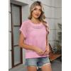imageANRABESS Womens Tops 2025 Trendy Summer Shirts Crochet Cap Sleeve Knitted Sweater Beach Vacation Clothes Fall Fashion OutfitsPink