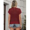 imageANRABESS Womens Tops 2025 Trendy Summer Shirts Crochet Cap Sleeve Knitted Sweater Beach Vacation Clothes Fall Fashion OutfitsRed