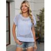 imageANRABESS Womens Tops 2025 Trendy Summer Shirts Crochet Cap Sleeve Knitted Sweater Beach Vacation Clothes Fall Fashion OutfitsSky
