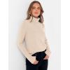 imageANRABESS Womens Turtleneck Long Sleeve Sweater Tops Casual Soft Knit Fit Lightweight Basic Pullover 2025 Fall Work OutfitsParchment