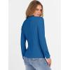 imageANRABESS Womens Turtleneck Sweaters 2025 Fall Long Sleeve Lightweight Ribbed Knit Fitted Pullover Sweater Tops Winter OutfitsBlue