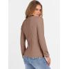 imageANRABESS Womens Turtleneck Sweaters 2025 Fall Long Sleeve Lightweight Ribbed Knit Fitted Pullover Sweater Tops Winter OutfitsPeachy Khaki