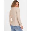 imageANRABESS Womens Turtleneck Sweaters 2025 Fall Long Sleeve Lightweight Ribbed Knit Fitted Pullover Sweater Tops Winter OutfitsYellow Apricot