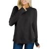 imageANRABESS Womens Long Sleeve Crewneck Casual Loose Side Button Knit Sweaters 2025 Trendy Fall Pullover Tops OutfitsBlack