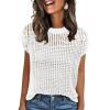 imageANRABESS Womens Tops 2025 Trendy Summer Shirts Crochet Cap Sleeve Knitted Sweater Beach Vacation Clothes Fall Fashion OutfitsWhite