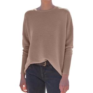 imageANRABESS Womens Oversized Batwing Long Sleeve Ribbed Knit Sweaters 2025 Fall OutfitsKhaki