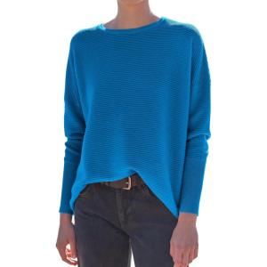 imageANRABESS Womens Oversized Batwing Long Sleeve Ribbed Knit Sweaters 2025 Fall OutfitsRoyal Blue