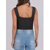 imageANRABESS Tank Tops for Women 2025 Summer Square Neck Rib Knit Sleeveless Basic Slim Fit Shirts Casual Top Trendy OutfitsBlack