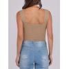 imageANRABESS Tank Tops for Women 2025 Summer Square Neck Rib Knit Sleeveless Basic Slim Fit Shirts Casual Top Trendy OutfitsKhaki