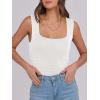 imageANRABESS Tank Tops for Women 2025 Summer Square Neck Rib Knit Sleeveless Basic Slim Fit Shirts Casual Top Trendy OutfitsWhite