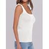 imageANRABESS Tank Tops for Women 2025 Summer Square Neck Rib Knit Sleeveless Basic Slim Fit Shirts Casual Top Trendy OutfitsWhite