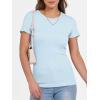 imageANRABESS Women Short Sleeve Crewneck Ribbed Knit Slim Fitted Shirts Summer Tops Basic Tee Casual 2025 Fall Outfits ClothesSky