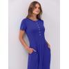 imageANRABESS Women Summer Maxi Dress 2025 Casual Short Sleeve Button Fit ampamp Flare ALine Flowy Spring Long Dresses with PocketsRoyal Blue