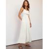 imageANRABESS Womens Jumpsuit Summer Beach Vacation Romper 2025 V Neck Sleevelsee Spaghetti Strap Cutout Linen Wide Leg ClothesOffwhite