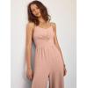 imageANRABESS Womens Jumpsuit Summer Beach Vacation Romper 2025 V Neck Sleevelsee Spaghetti Strap Cutout Linen Wide Leg ClothesPink
