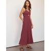 imageANRABESS Womens Jumpsuit Summer Beach Vacation Romper 2025 V Neck Sleevelsee Spaghetti Strap Cutout Linen Wide Leg ClothesRose